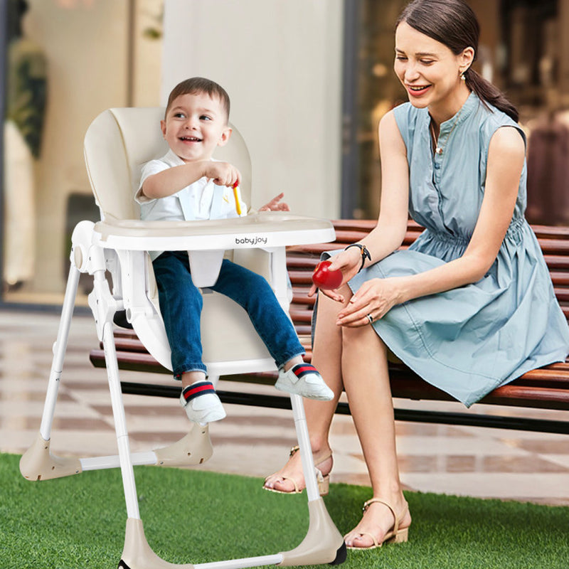 Baby Convertible High Chair with Wheels