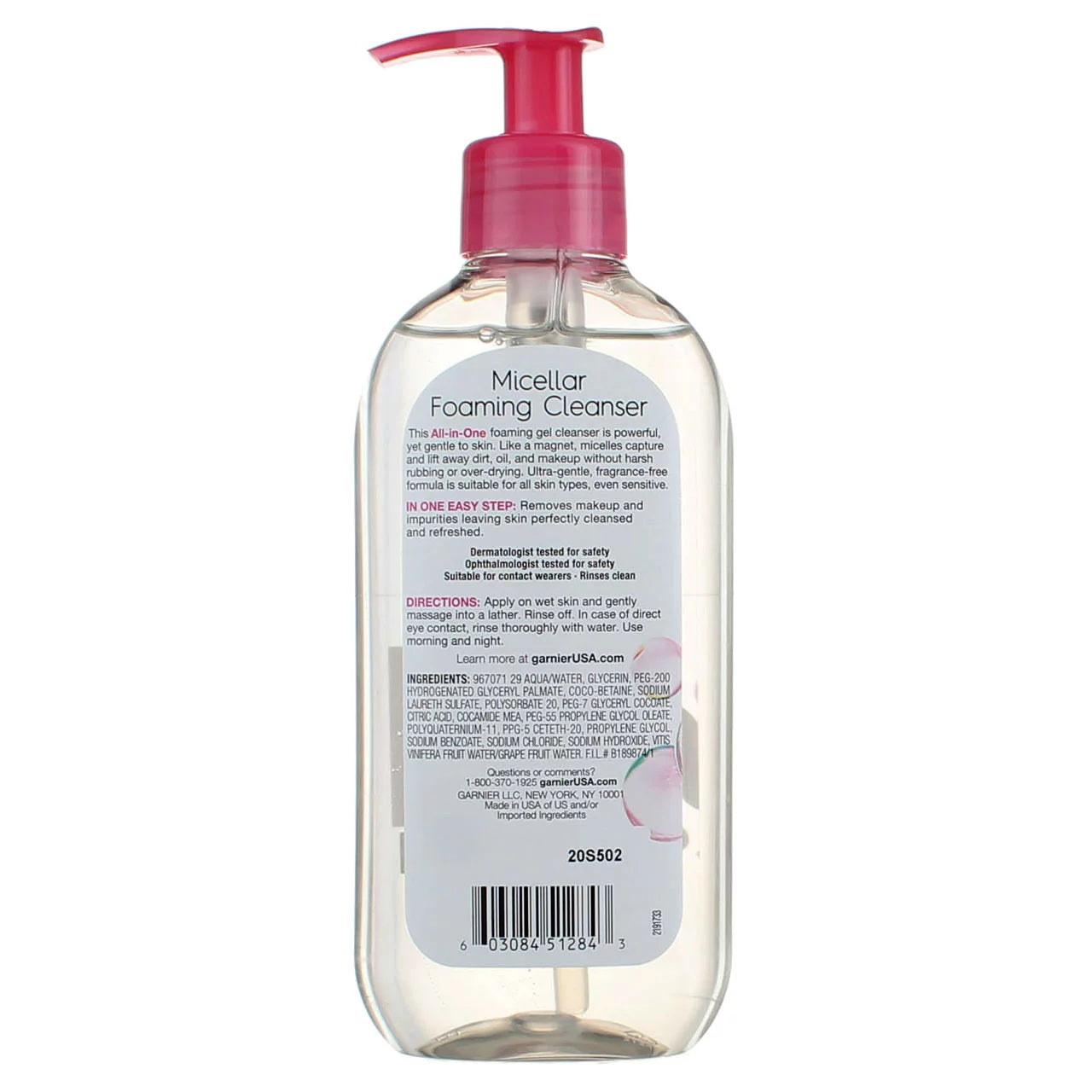 Skinactive Micellar Foaming Gel Cleanser, 6.7 Fl Oz