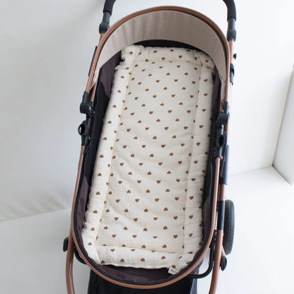 Baby Stroller Seat Cushion Soft Mattress Kids Pushchair Car Mat Stroller Accessories