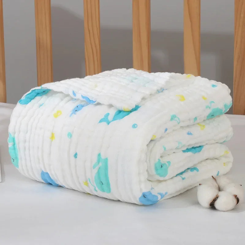 Muslin Squares Diaper Muslin Swaddle Bamboo Baby Blanket Newborn Baby Swaddle Wrap Baby Blankets Newborn Cotton Manta Bebe