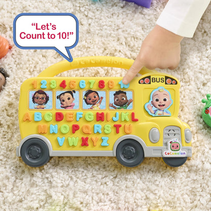 Learning Bus, over 85 Learning Phrases, Counting, Alphabet, Music, Sounds, Yellow Baby and Toddler Toys