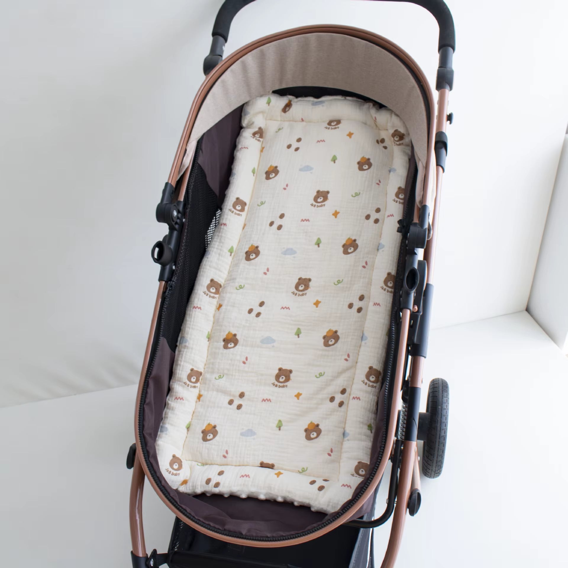 Baby Stroller Seat Cushion Soft Mattress Kids Pushchair Car Mat Stroller Accessories