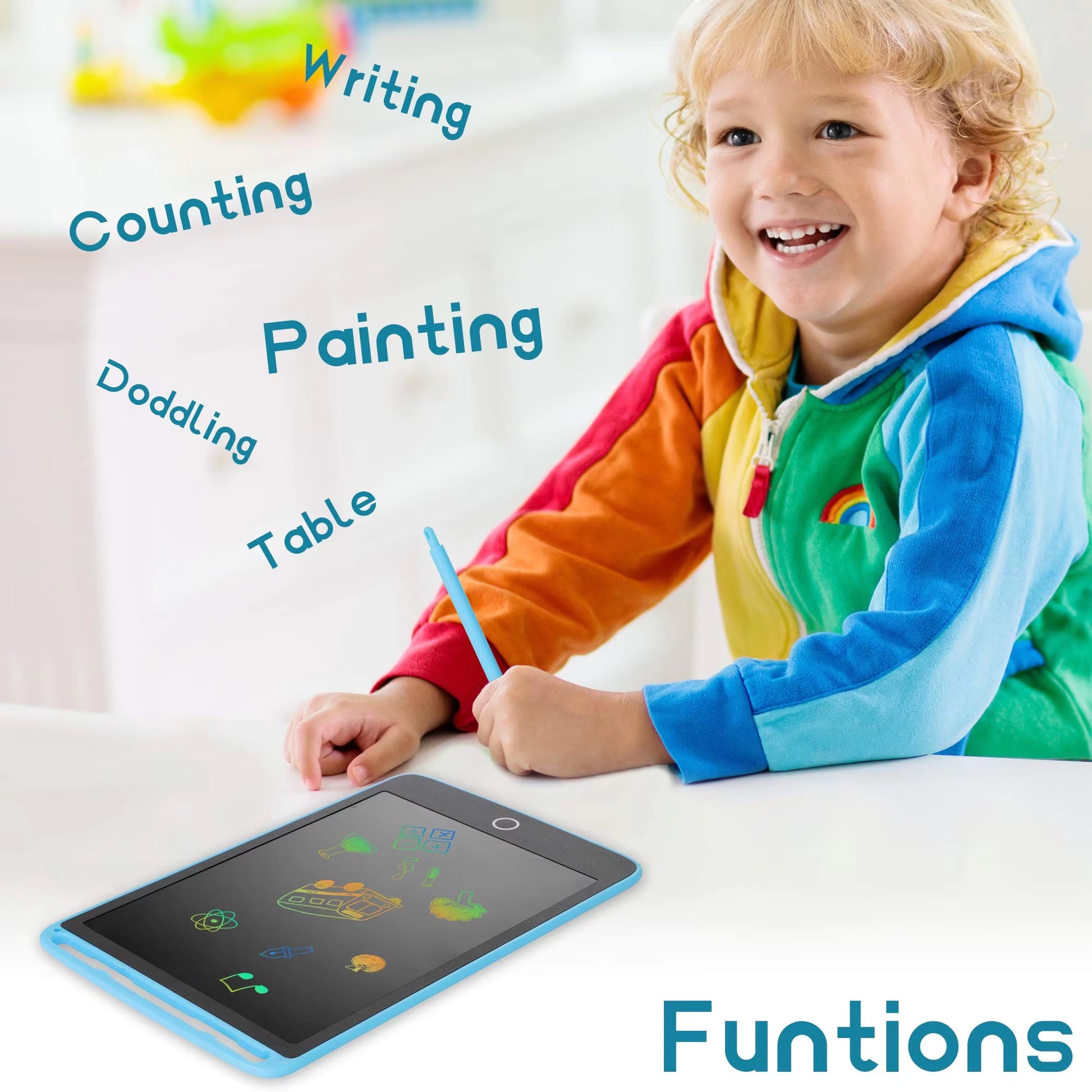 8.5/10/12Inch Efes Electronic Drawing Board Toys for Children Educational Painting LCD Screen Writing Tablet Baby Kids Toys