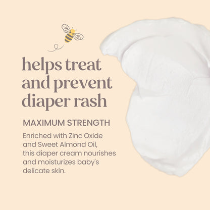 Baby 100% Natural Origin Diaper Rash Ointment, 3 Ounce Tube