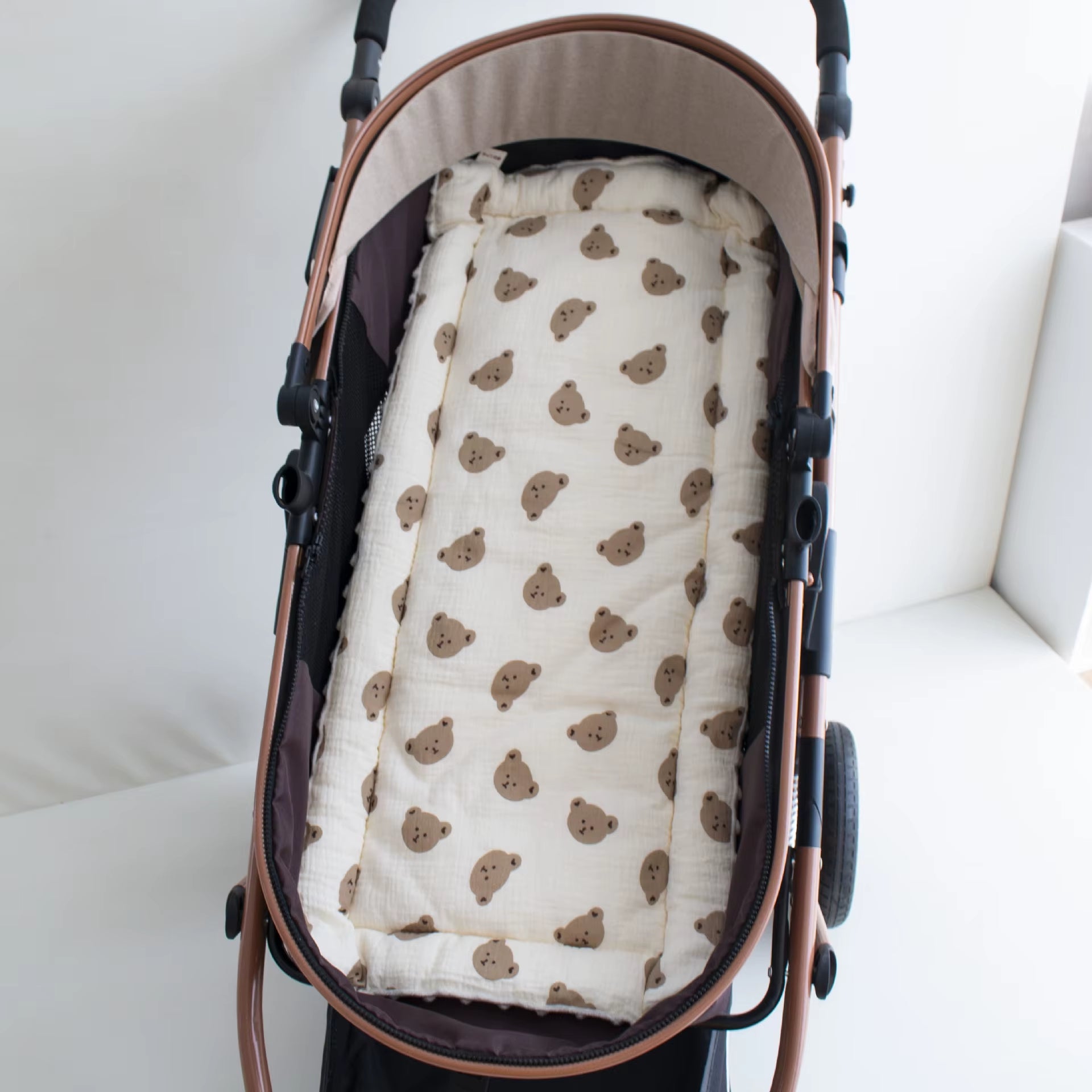 Baby Stroller Seat Cushion Soft Mattress Kids Pushchair Car Mat Stroller Accessories