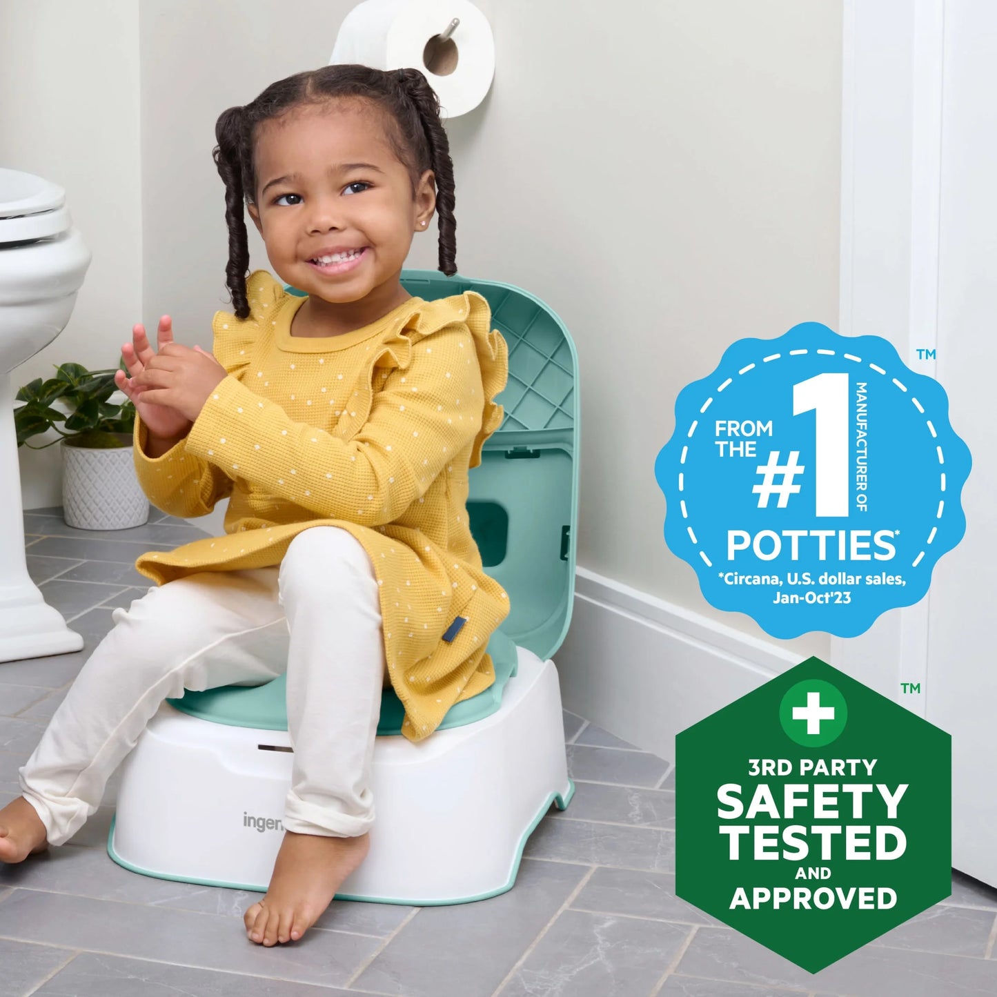 Prepare to Potty 3-In-1 System - for Toddlers Ages 18 Months+